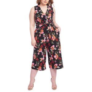 NWT Rachel Roy Floral Jumpsuit 2X